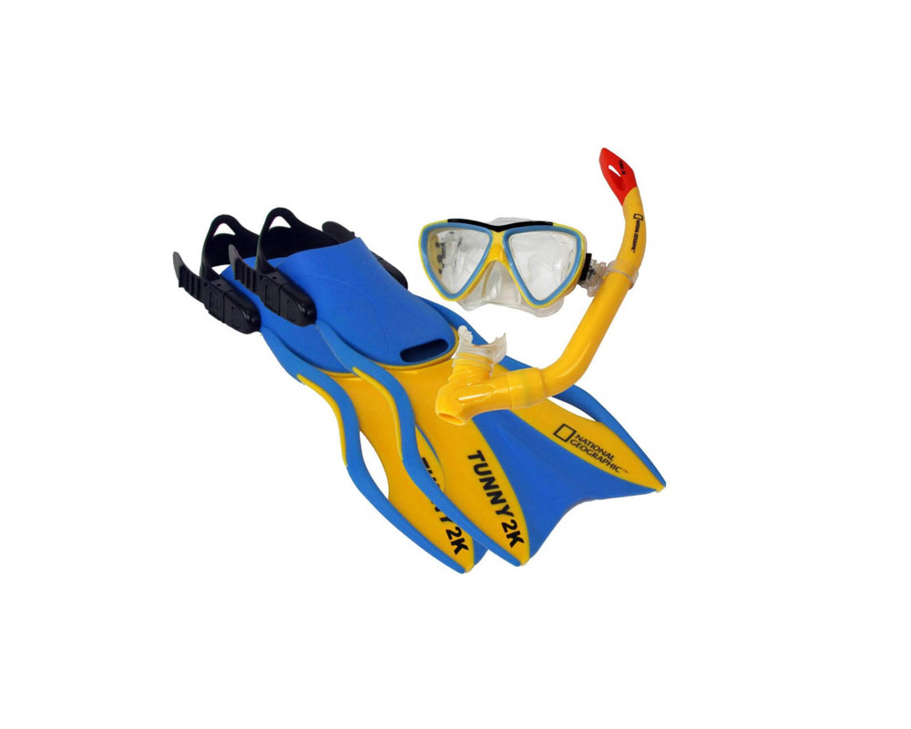 Foto 1 | Kit Snorkel Kids National Geographic Tunny 2k 3328 Multicolor Talla 19-22