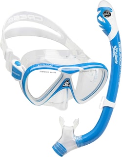 Foto 1 | Combo Cressi Pegaso & Iguana Dry Infantil 2-7 Años color Azul/Blanco