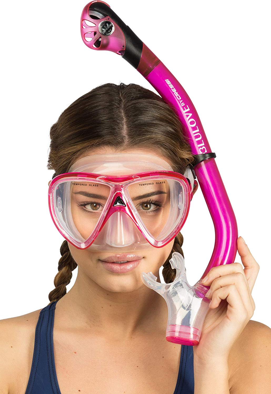 Foto 2 | Combo Cressi Ikarus & Orion Dry Adultos color Transparente/Rosa