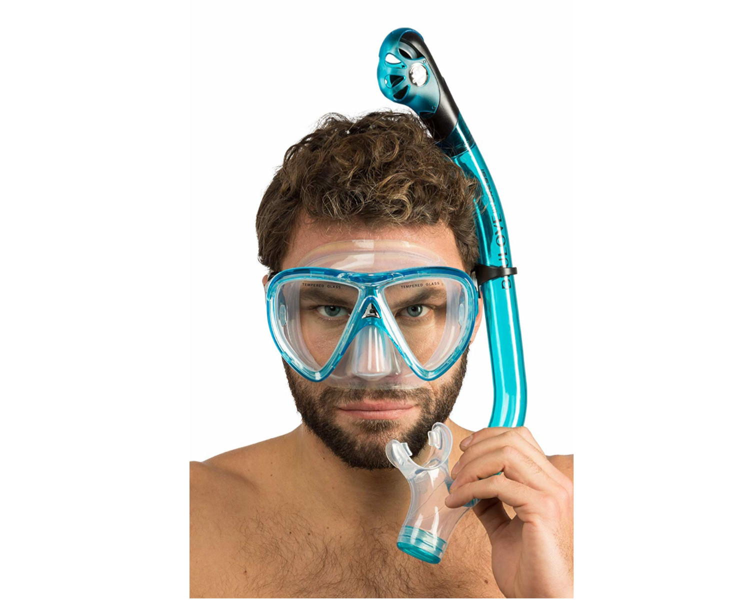 Foto 4 pulgar | Combo Cressi Ikarus & Orion Dry Adultos color Transparente/Aguamarina