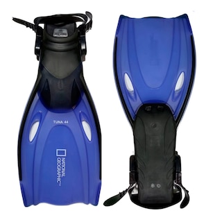 Foto 2 | Combo de Snorkel con Visor y Aletas National Geographic Snorkeler 3106 Azul