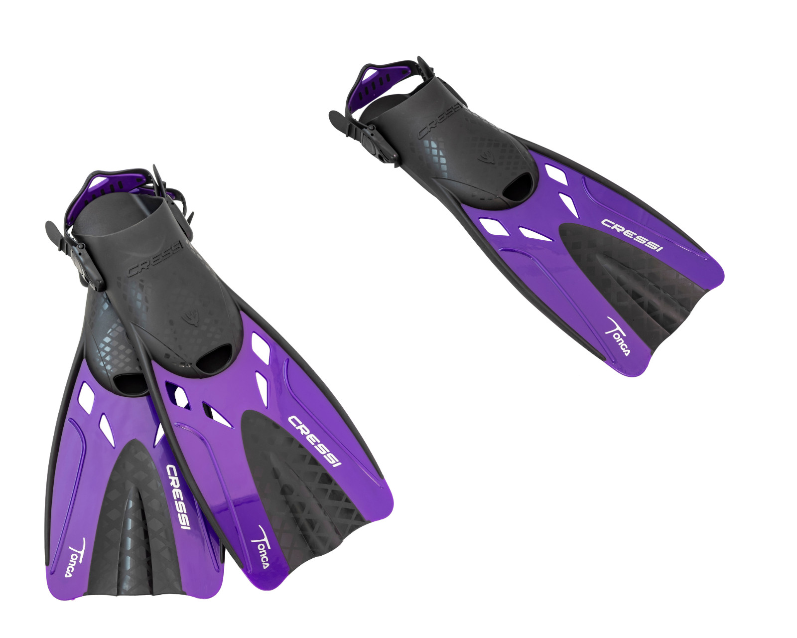 Foto 3 | Set para Snorkeling Cressi Tonga Pro Dry color Púrpura Talla S/M para Adulto 4 Piezas