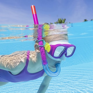 Foto 3 | Juego de Snorkel para Niñas Bestway con Protección Uv