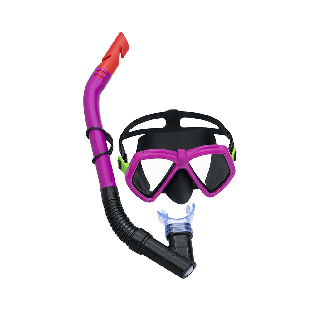 Esnórquel Bestway 24070-MR color Púrpura para Niños $260