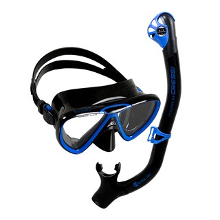 Foto 1 | Combo Cressi Ikarus & Orion Dry Para Snorkeling Y Buceo Negro/azul