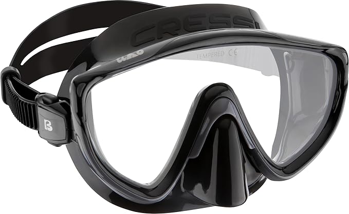 Foto 3 pulgar | Combo Cressi Tino & Island Para Buceo Y Snorkeling Negro