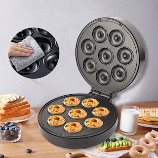 Foto 7 | Máquina Para Hacer Tartas Donut Home, 4 Ranuras, 110 V/220 V - Venta Internacional.
