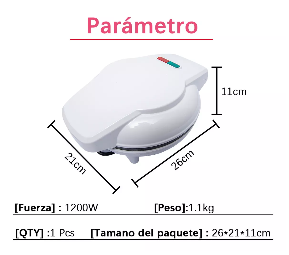 Foto 3 pulgar | Maquina Para Hacer Donas Color Blanco