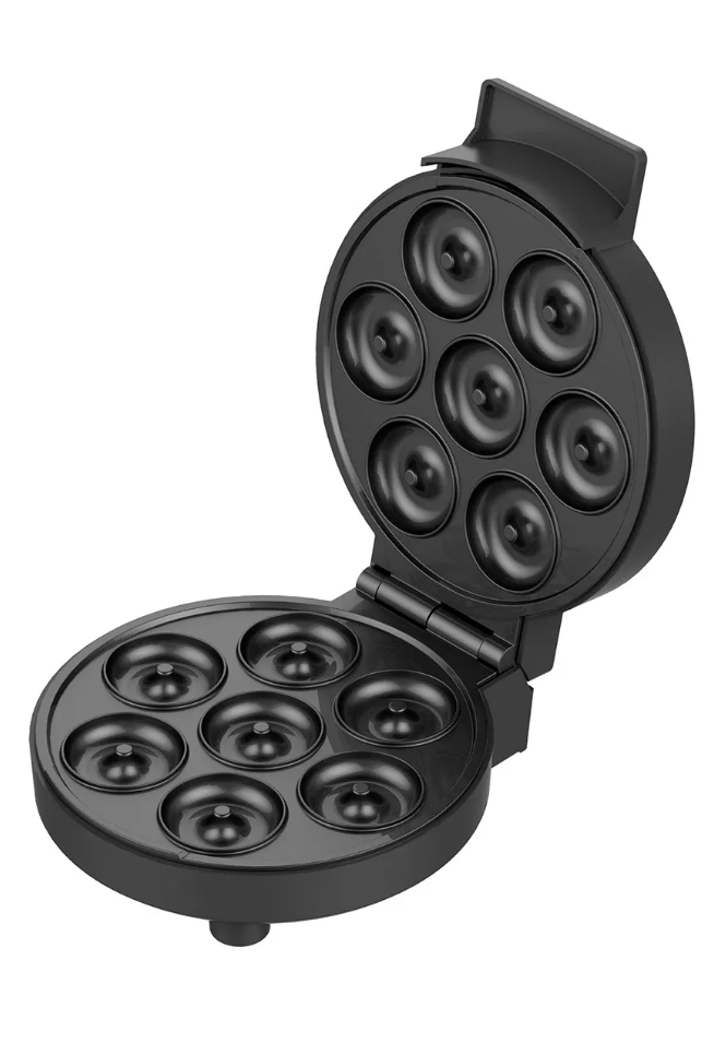 Foto 3 pulgar | Máquina Eléctrica Para Hacer Mini Donas Antiadherente Color Negro