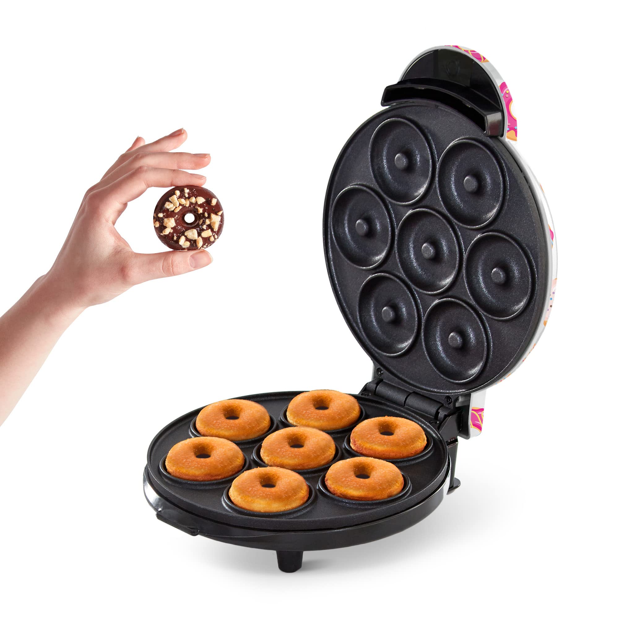 Foto 2 pulgar | Mini Máquina Para Hacer Donuts Dash Mini Para Niños Con Antiadherente - Venta Internacional.