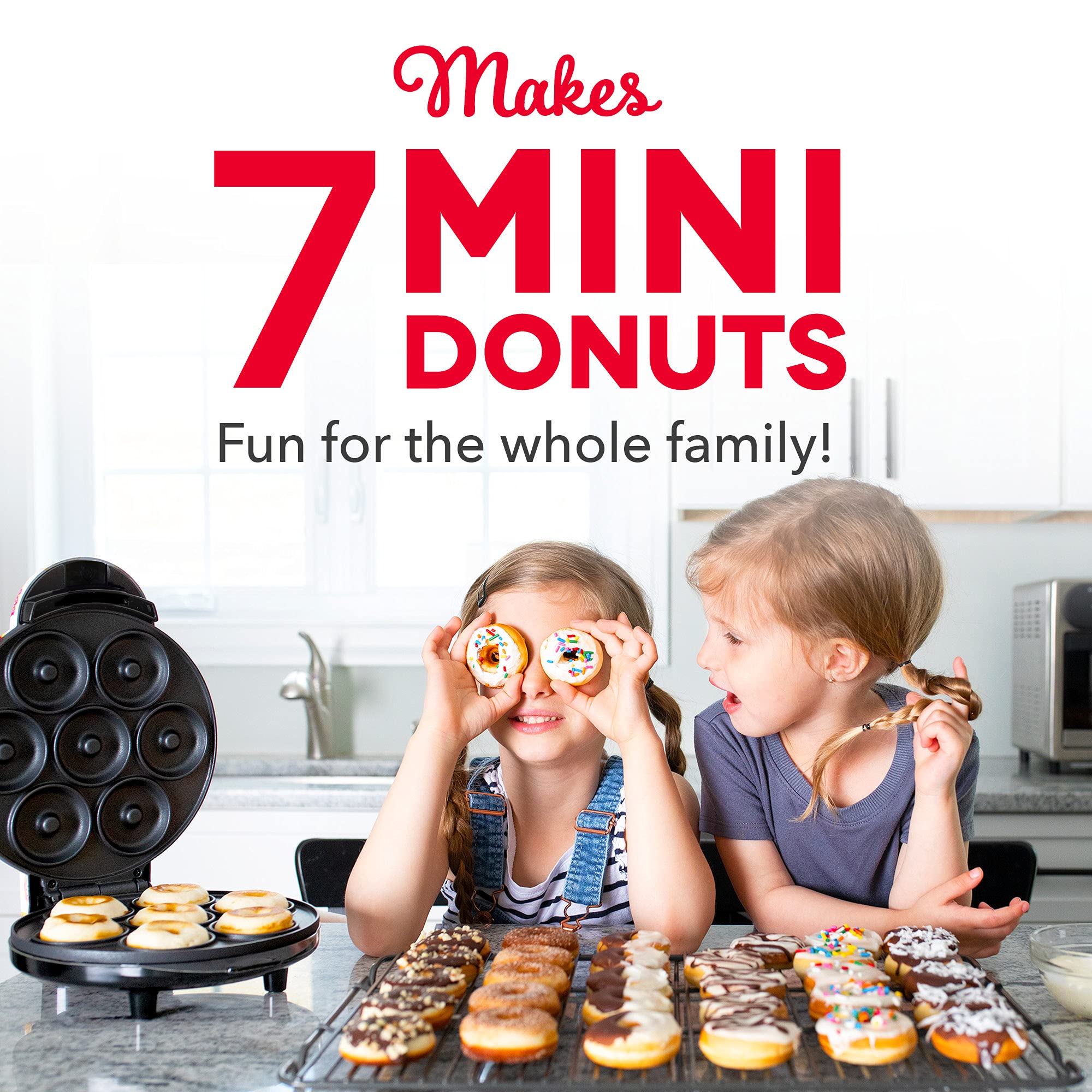 Foto 4 pulgar | Mini Máquina Para Hacer Donuts Dash Mini Para Niños Con Antiadherente - Venta Internacional.