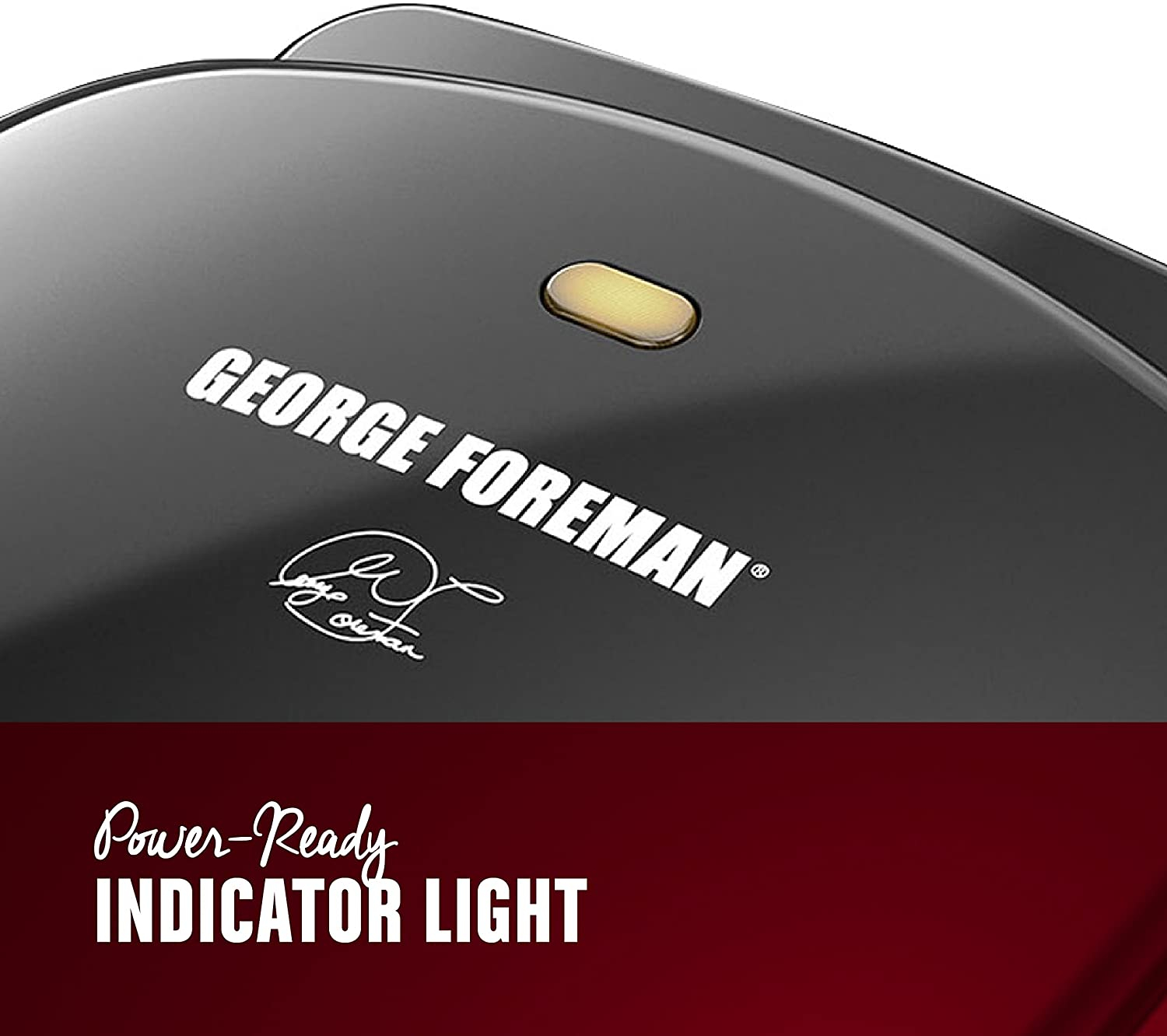 Foto 3 pulgar | Venta Internacional - Parrilla Eléctrica Y Prensa De Panini Clásica George Foreman Para 2 Porciones, Negra, Gr10b