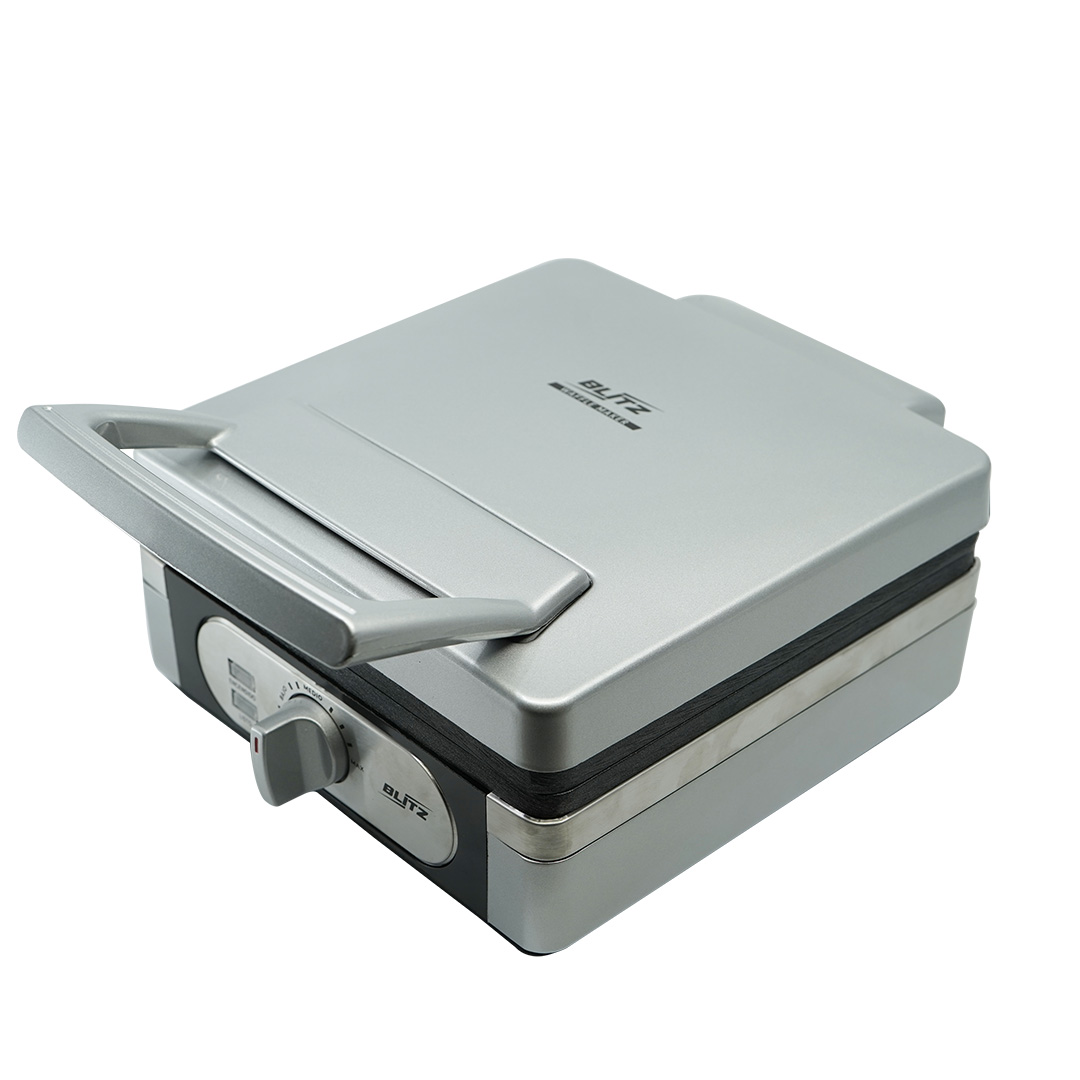 Foto 5 pulgar | Wafflera Antiadherente Blitz WAKMZW130 color Gris de Uso Comercial de 1300 W