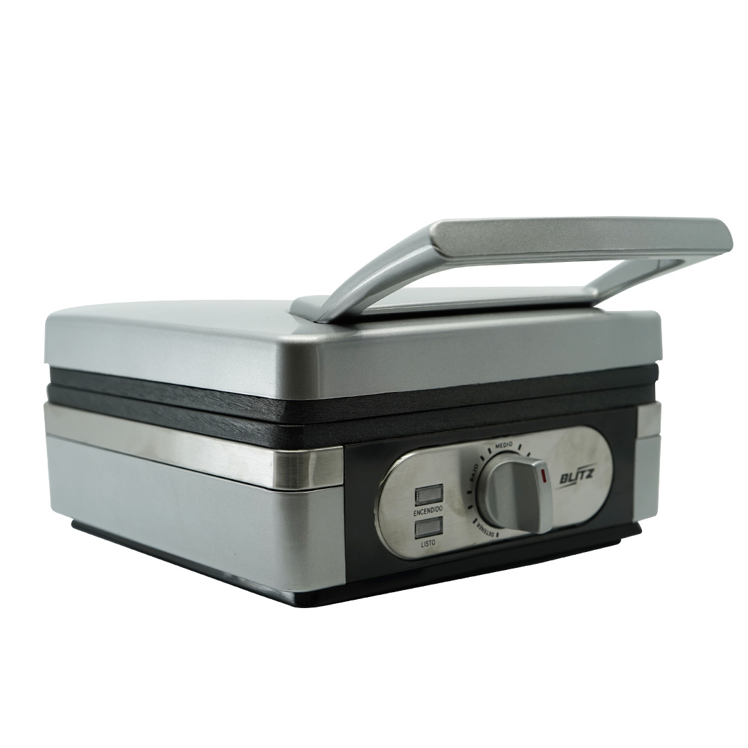 Foto 6 pulgar | Wafflera Antiadherente Blitz WAKMZW130 color Gris de Uso Comercial de 1300 W
