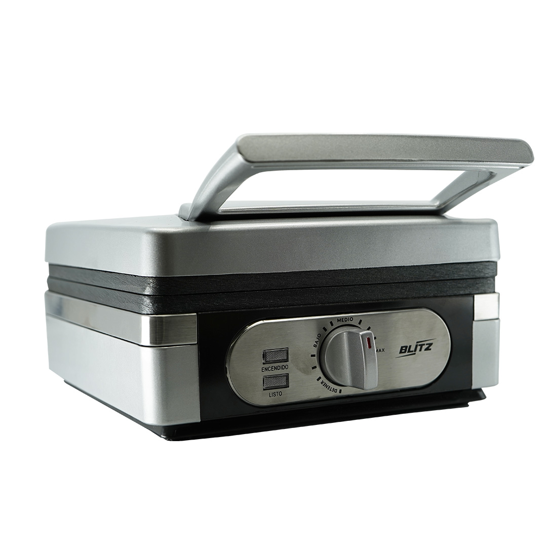 Foto 7 pulgar | Wafflera Antiadherente Blitz WAKMZW130 color Gris de Uso Comercial de 1300 W