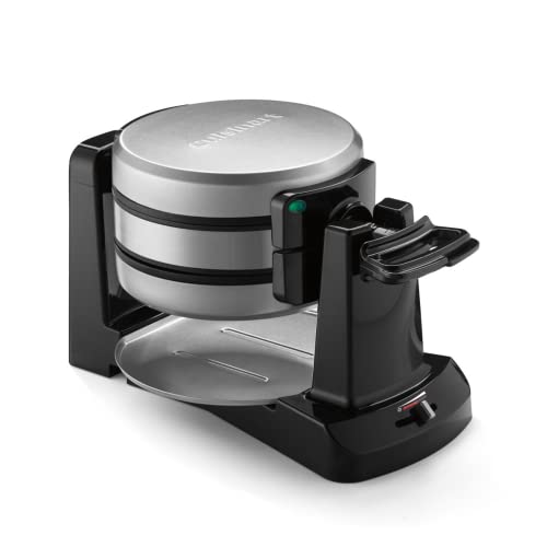 Venta Internacional- Máquina para Hacer Gofres Cuisinart con Doble Tapa color Negro