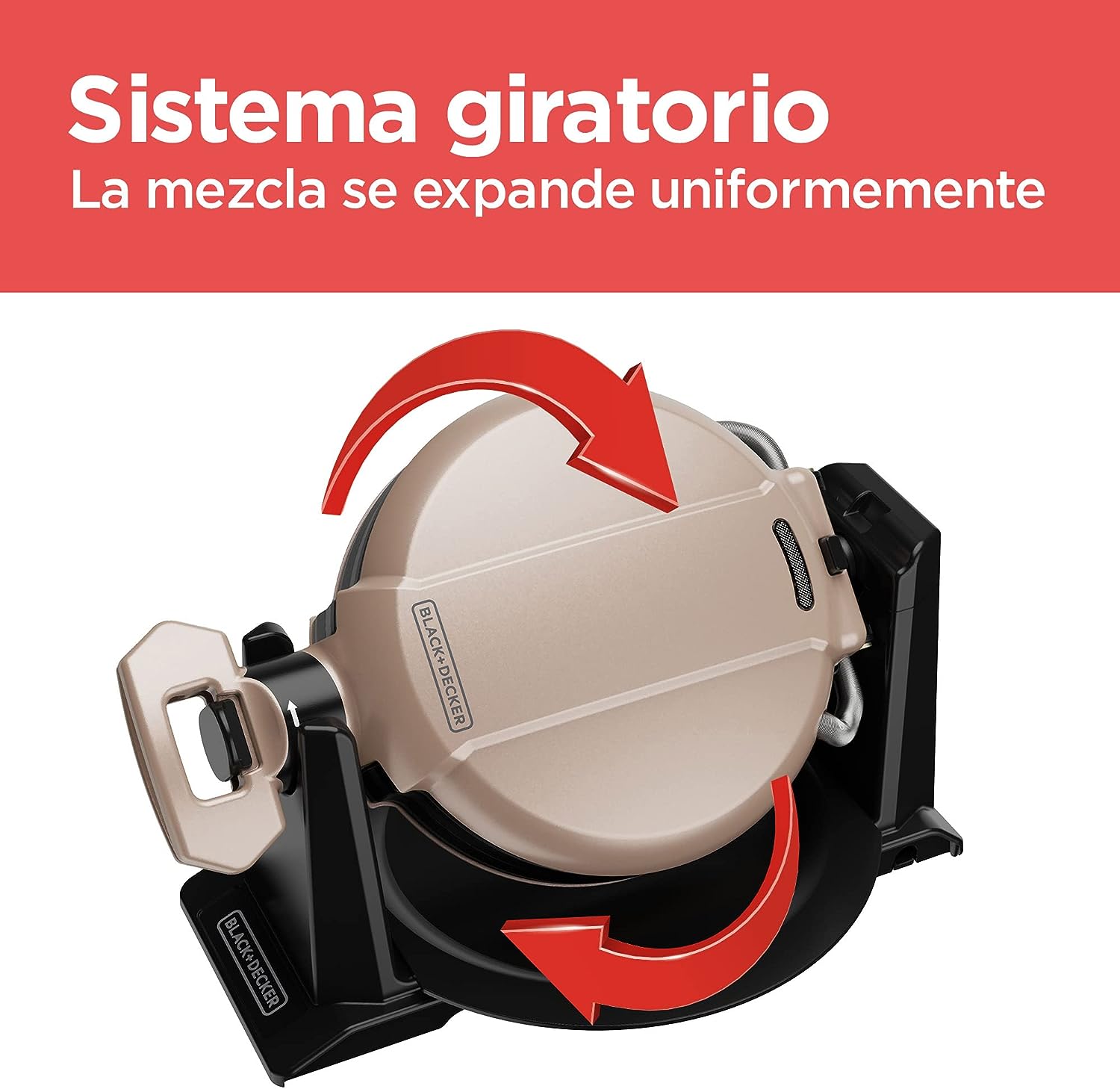 Foto 4 pulgar | Waflera Black+Decker Wmd201 Negra