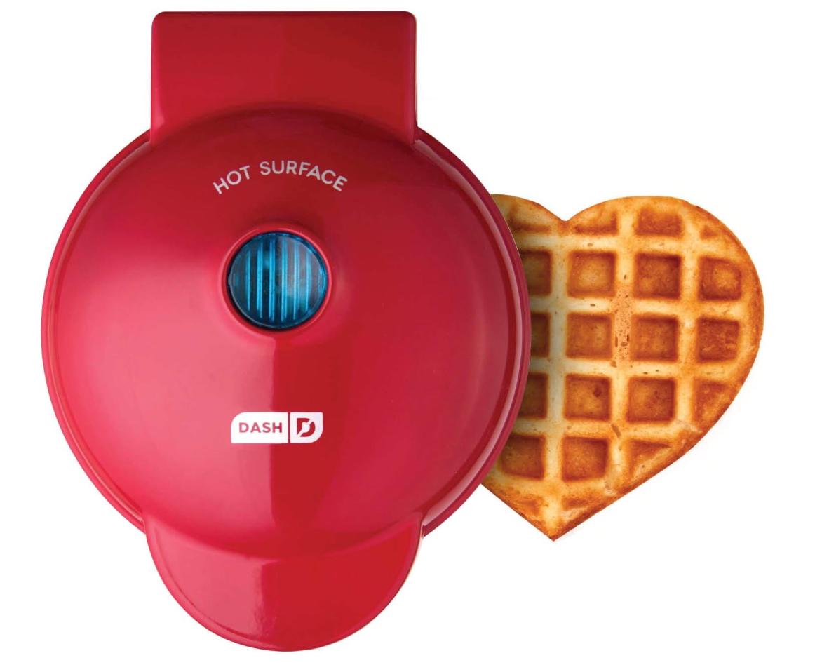 Mini Wafflera Dash Roja