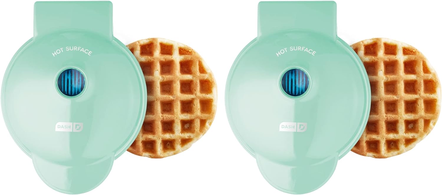 Foto 1 | Miniwafleras Wünd Azules 2 Piezas