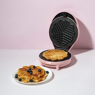 Foto 7 | Máquina para Hacer Gofres Paris Hilton Heart 5 Minigofres color Rosa Eléctrica - Venta Internacional