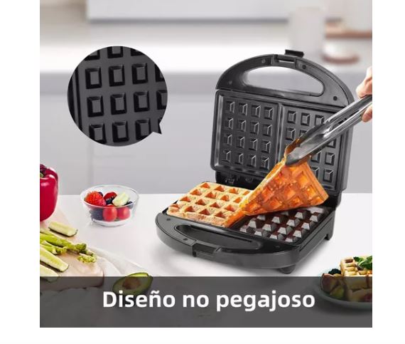 Foto 4 pulgar | La Máquina Eléctrica De  Waffles 2 Tabletas