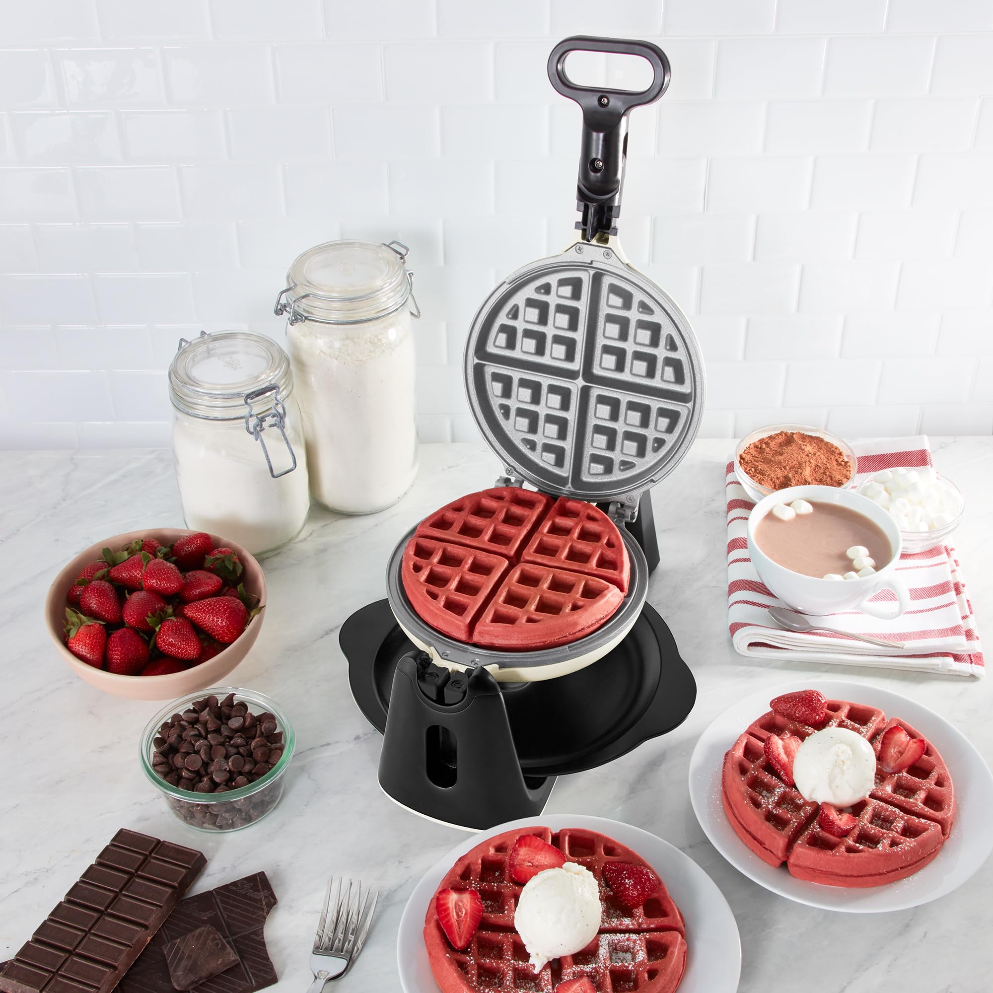 Foto 7 pulgar | Máquina Para Hacer Gofres Dash Flip Belgian Waffle Maker Con Revestimiento Cerámico - Venta Internacional