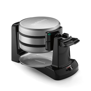 Foto 1 | Máquina Para Hacer Gofres Cuisinart Waf-f40 Con Doble Tapa, 1400 W, Color Negro Y Inoxidable - Venta Internacional.