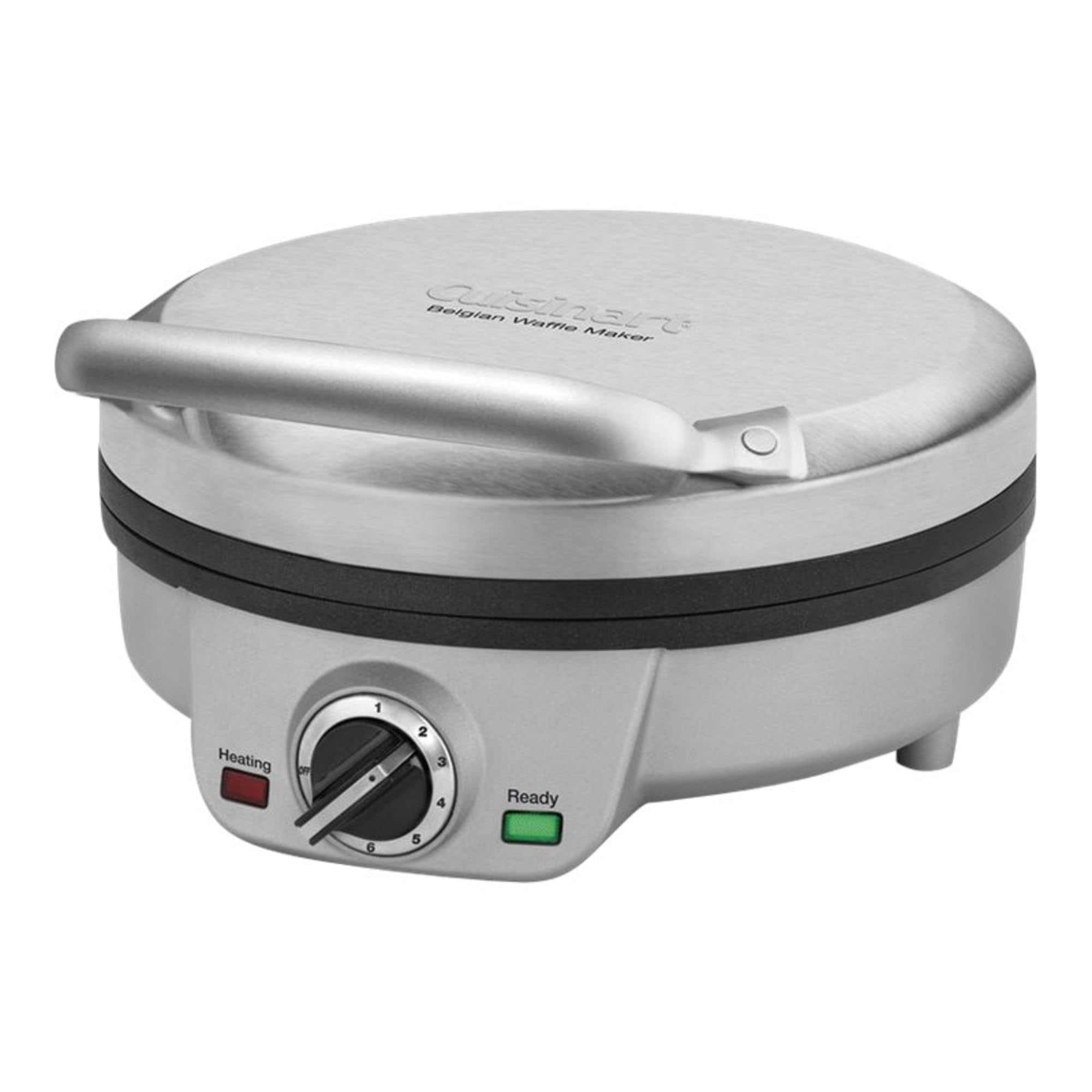 Foto 3 pulgar | Máquina Para Hacer Gofres Cuisinart, Redonda, 4 Rebanadas, De Acero Inoxidable Belga - Venta Internacional.