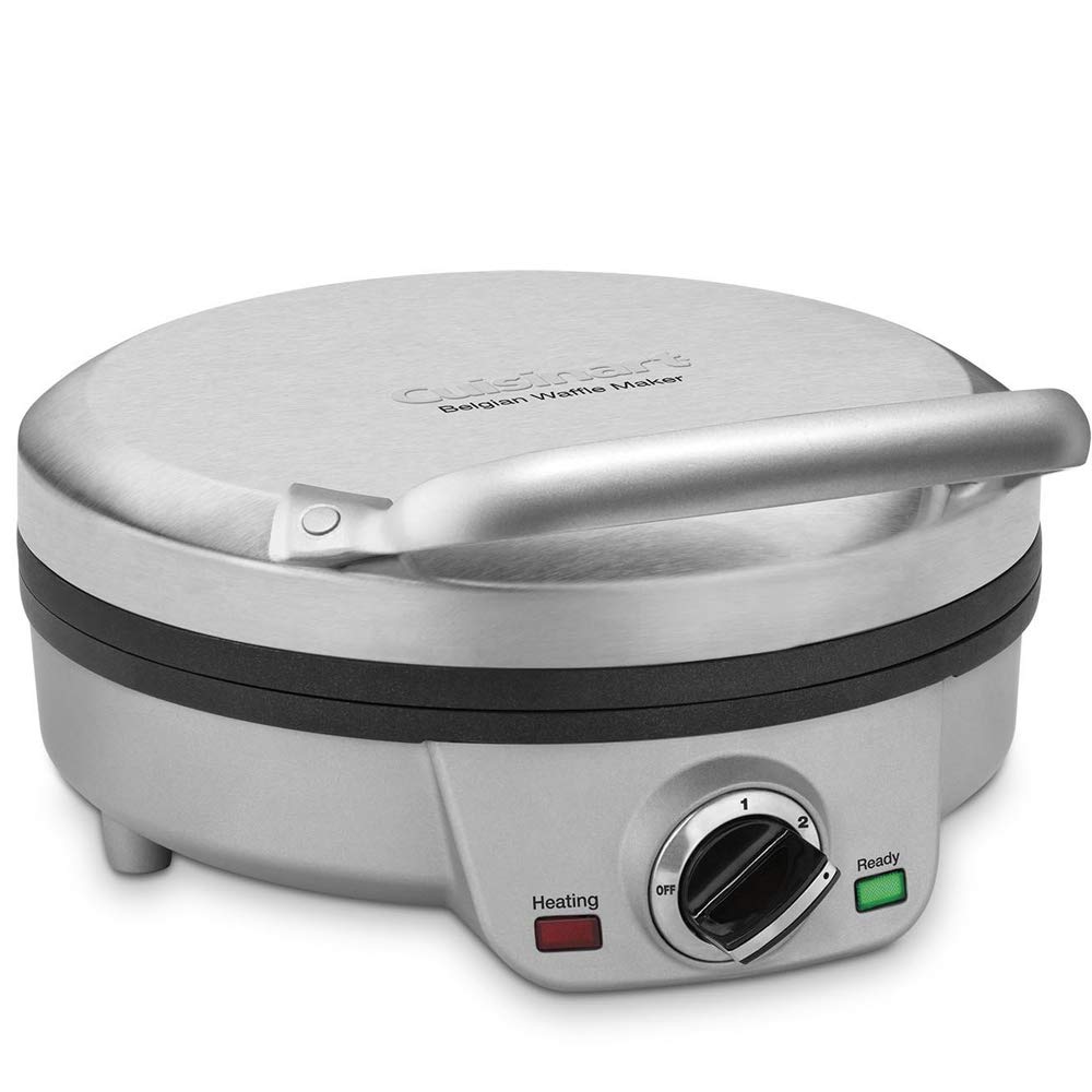 Máquina Para Hacer Gofres Cuisinart Mini Belgian Waf-200p1 Plateada - Venta Internacional.