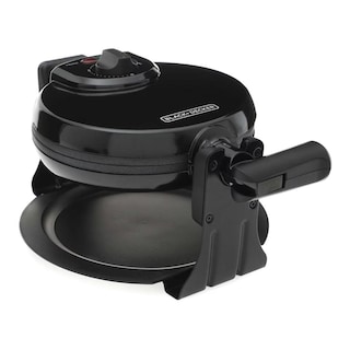 Foto 5 | Waflera Black And Decker Wm1000b Tipo Belga Giratoria
