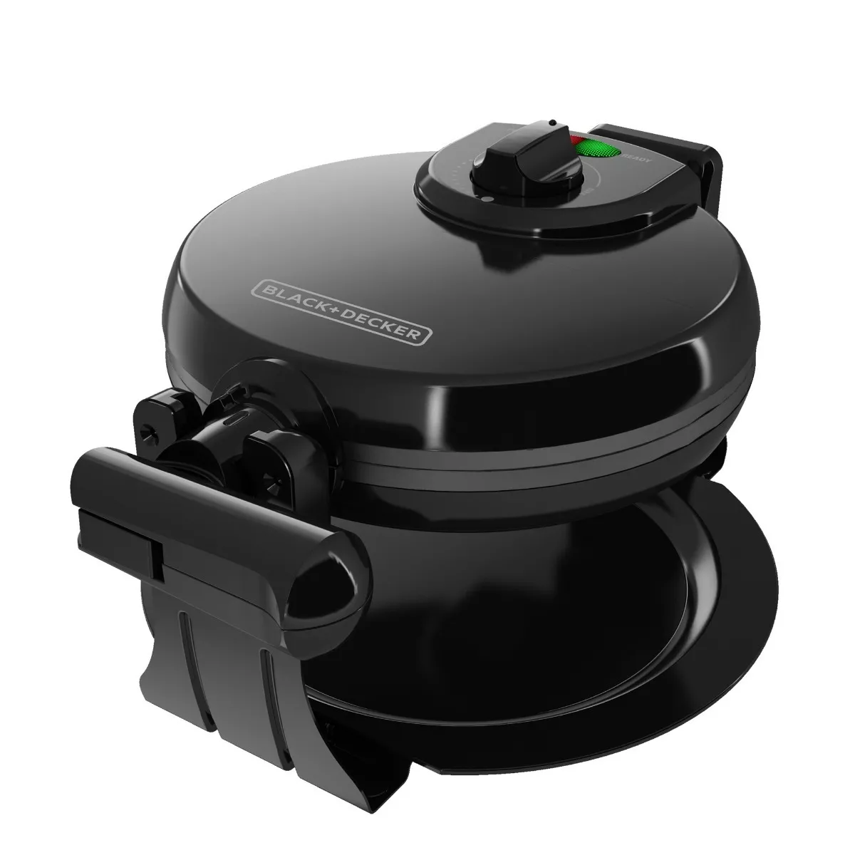 Waflera Black and Decker Wm1000b Rotativa Belga Negro