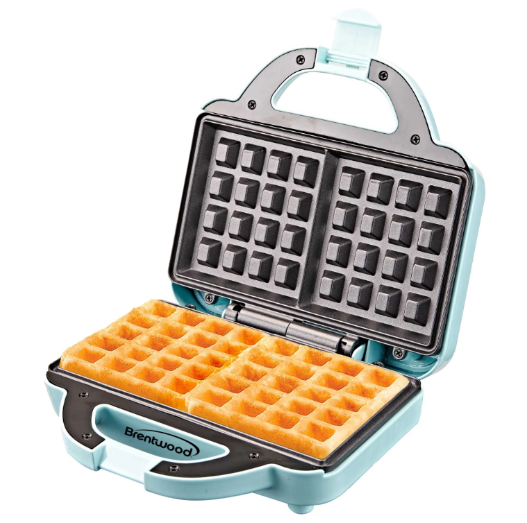Foto 4 pulgar | Maquina Para Waffles Brentwood Azul