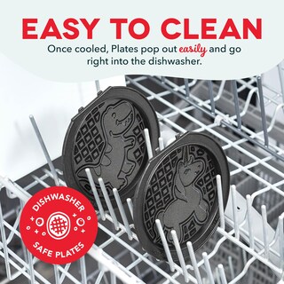 Foto 5 | Juego De Platos Para Gofres Dash Multimaker Mini System Two De 10 Cm - Venta Internacional.