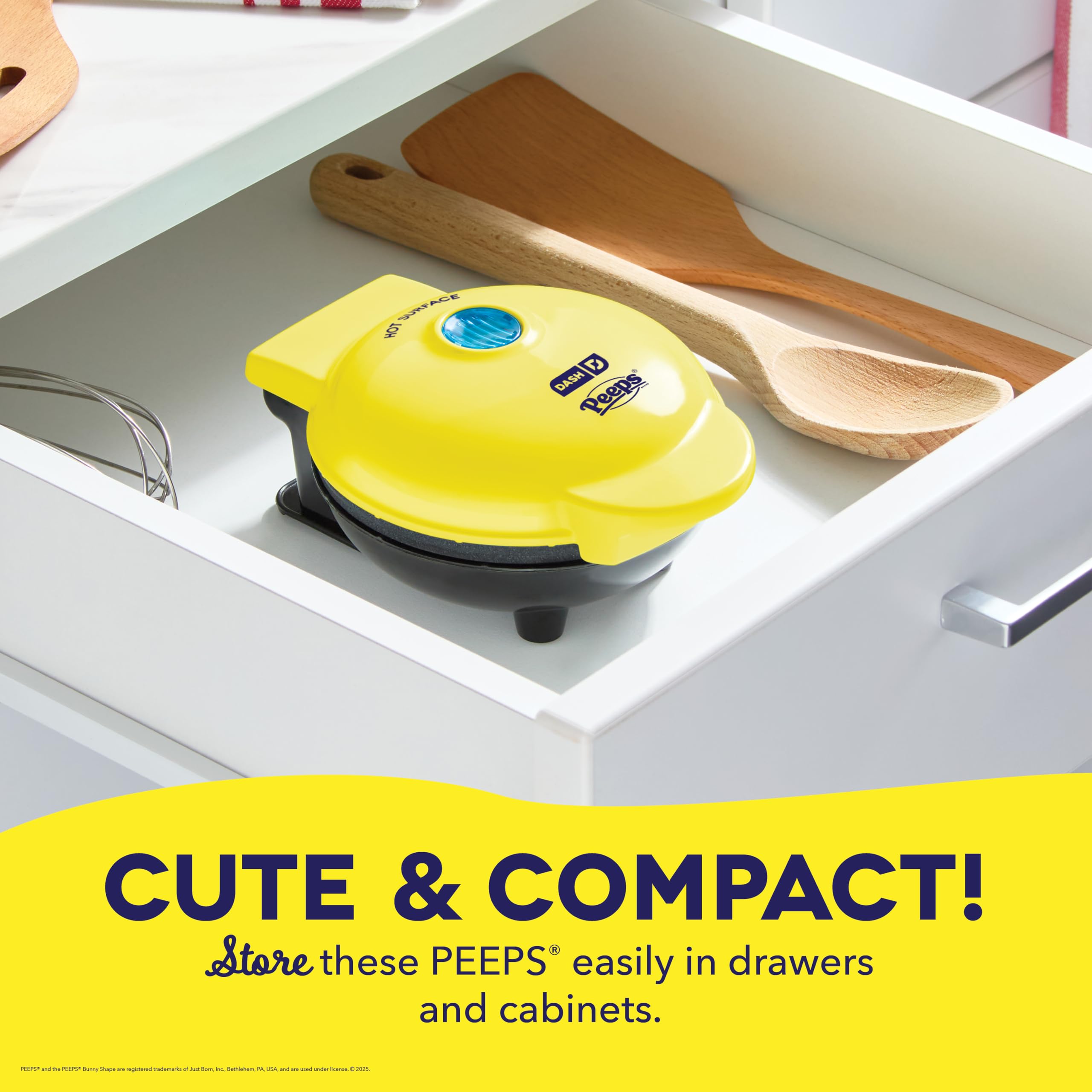 Foto 6 pulgar | Minigofrera Dash Peeps X Dash Chick De 10 Cm, Color Amarillo - Venta Internacional.