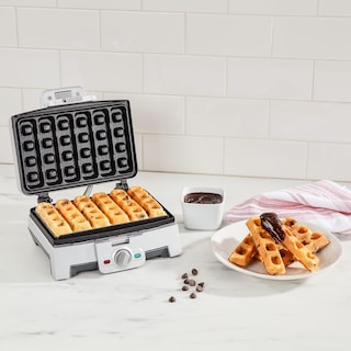 Foto 3 | Máquina Para Hacer Gofres Cuisinart Waf-st6 Hornea 6 Barras De 11 Cm - Venta Internacional.