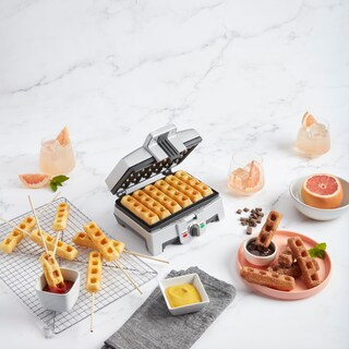 Foto 4 | Máquina Para Hacer Gofres Cuisinart Waf-st6 Hornea 6 Barras De 11 Cm - Venta Internacional.
