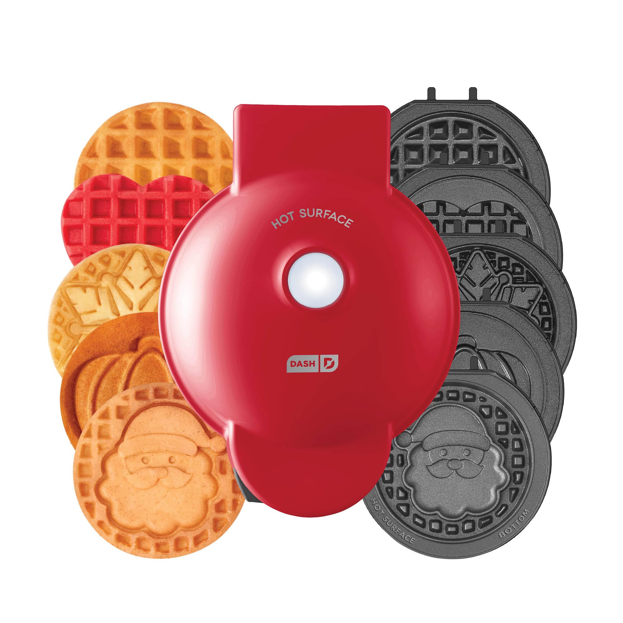 Minisistema Dash Holiday Multimaker Para Hacer Gofres Con 6 Platos - Venta Internacional.