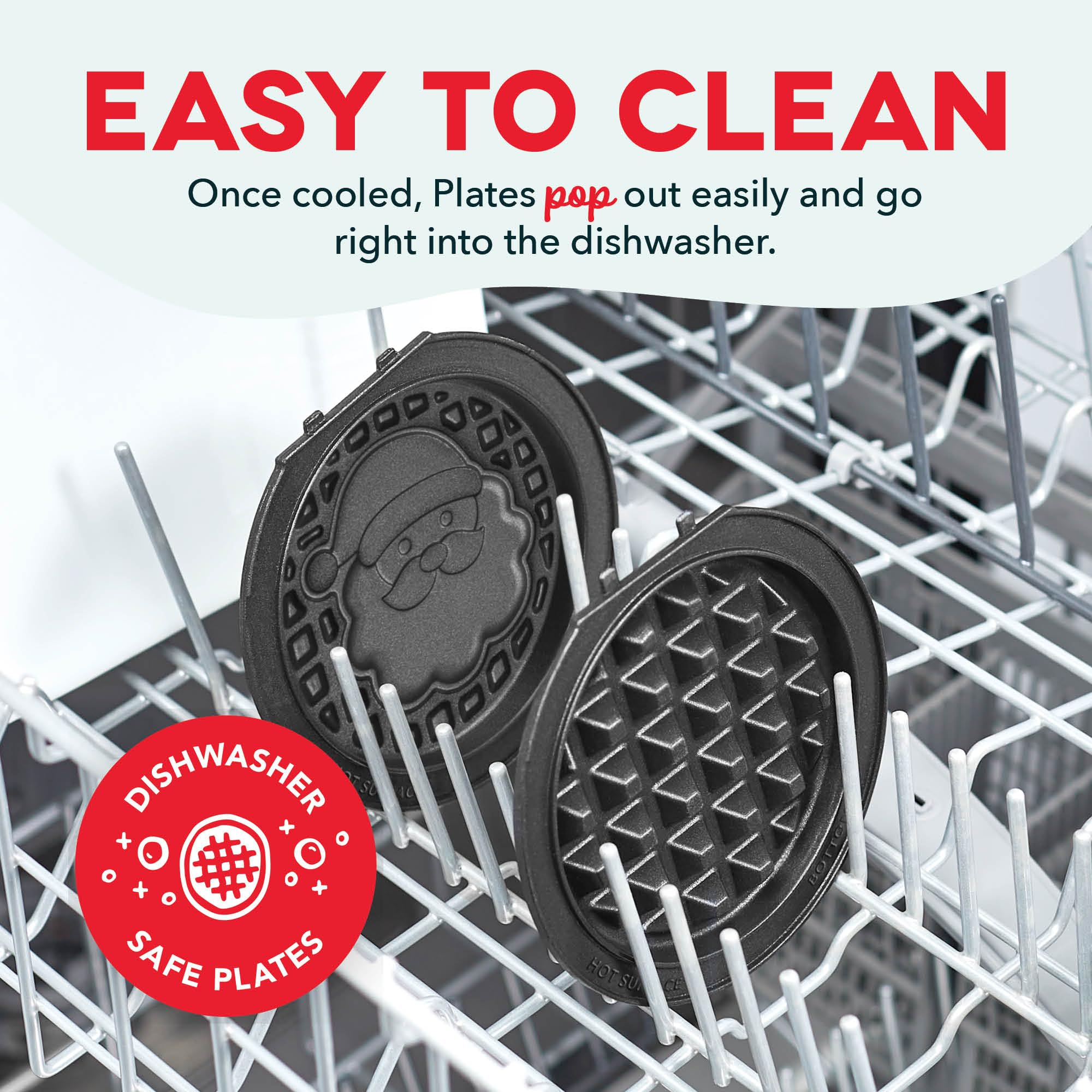 Foto 6 pulgar | Minisistema Dash Holiday Multimaker Para Hacer Gofres Con 6 Platos - Venta Internacional.