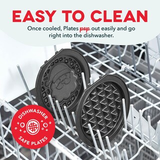 Foto 5 | Minisistema Dash Holiday Multimaker Para Hacer Gofres Con 6 Platos - Venta Internacional.
