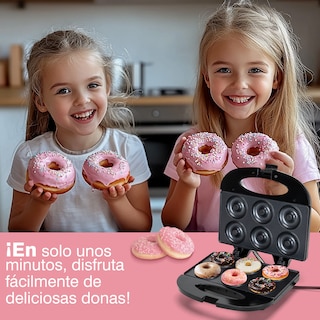 Foto 5 | Mini Máquina Para Hacer Donas Antiadherente Eléctrica 750w