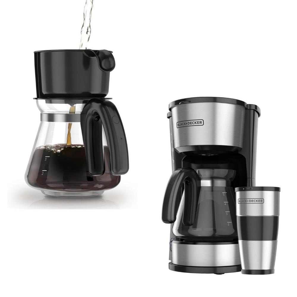 Foto 3 pulgar | Waflera Giratoria + Cafetera de Goteo Black + Decker
