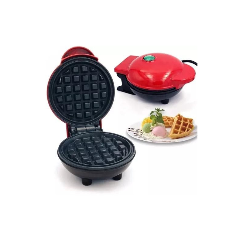 Foto 2 pulgar | Mini Máquina Eléctrica Para Hacer Gofres Y Pastelería 350 W 220-240 V - Venta Internacional.