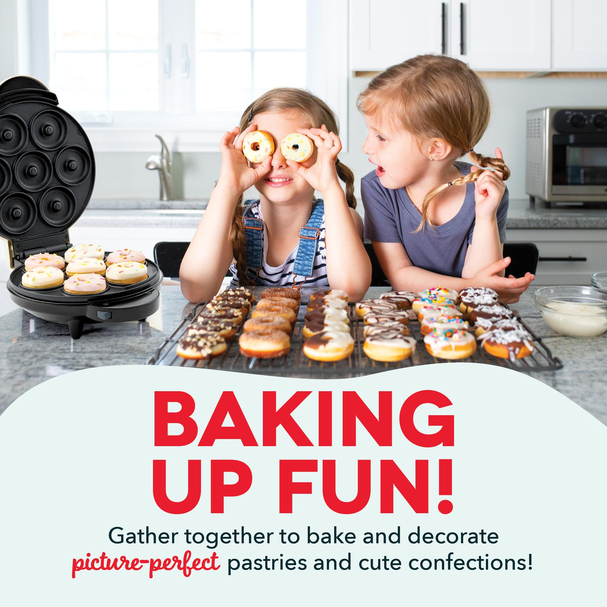 Foto 4 pulgar | Sistema Treat Maker Dash Multimaker Mini Donuts Waffle Bites - Venta Internacional.