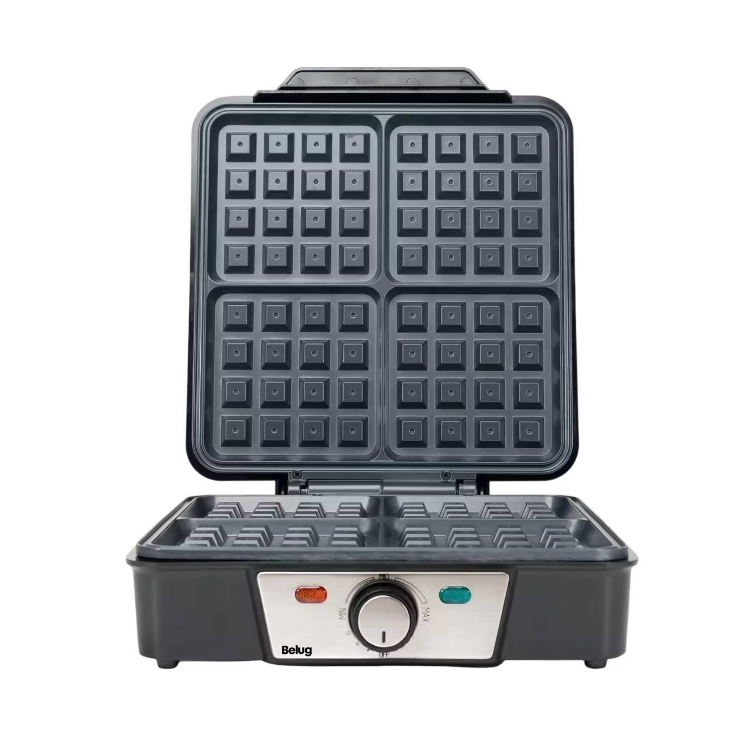 Waflera Eléctrica Belug  127v Negro/gris