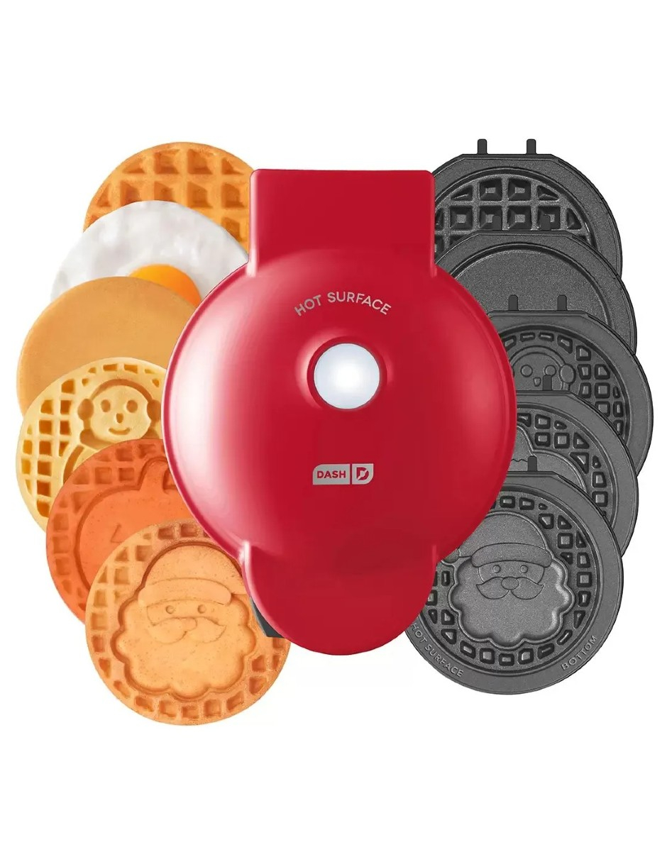 Foto 4 | Miniwafflera Con 7 Placas + Termo Güish Gratis
