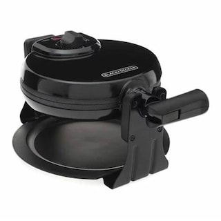 Foto 2 | Waflera Black And Decker Wm1000b Tipo Belga Giratoria