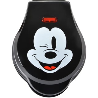 Foto 2 | Platos Antiadherentes Para Hacer Gofres Con Diseño De Mickey Mouse De Disney, 10 Cm Y 600 W - Venta Internacional.