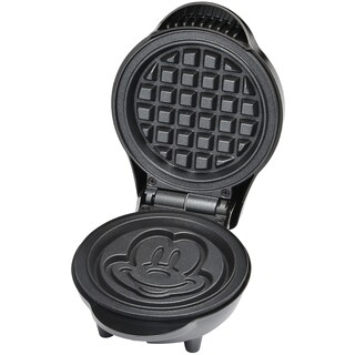 Foto 3 | Platos Antiadherentes Para Hacer Gofres Con Diseño De Mickey Mouse De Disney, 10 Cm Y 600 W - Venta Internacional.