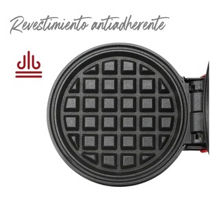 Foto 4 | Waffles Para Desayunos Redonda V2 Lab.g Rojo
