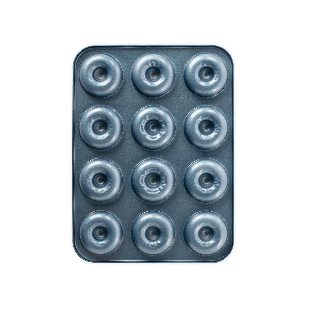 Donut Pan Nordic Ware Hace 12 Minirosquillas De 2.5 Pulgadas De Diámetro - Venta Internacional.